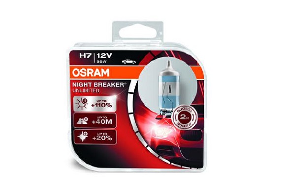 OSRAM 64210NBU-HCB NIGHT BREAKER UNLIMITED Glühlampe, Fernscheinwerfer