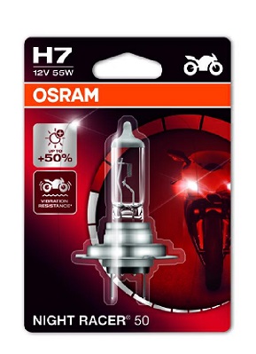 OSRAM 64210NR5-01B NIGHT RACER 50 Glühlampe, Fernscheinwerfer