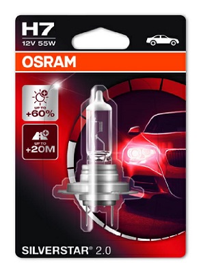 OSRAM 64210SV2-01B SILVERSTAR 2.0 Glühlampe, Fernscheinwerfer