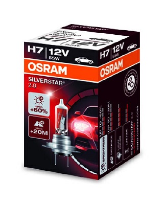 OSRAM 64210SV2 SILVERSTAR 2.0 Glühlampe, Fernscheinwerfer