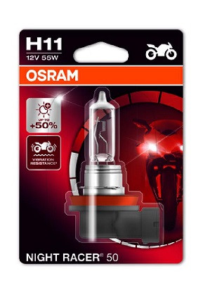 OSRAM 64211NR5-01B NIGHT RACER 50 Glühlampe, Fernscheinwerfer