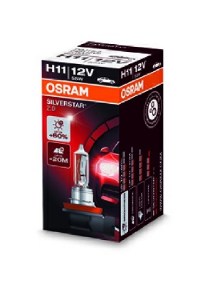 OSRAM 64211SV2 SILVERSTAR 2.0 Glühlampe, Fernscheinwerfer