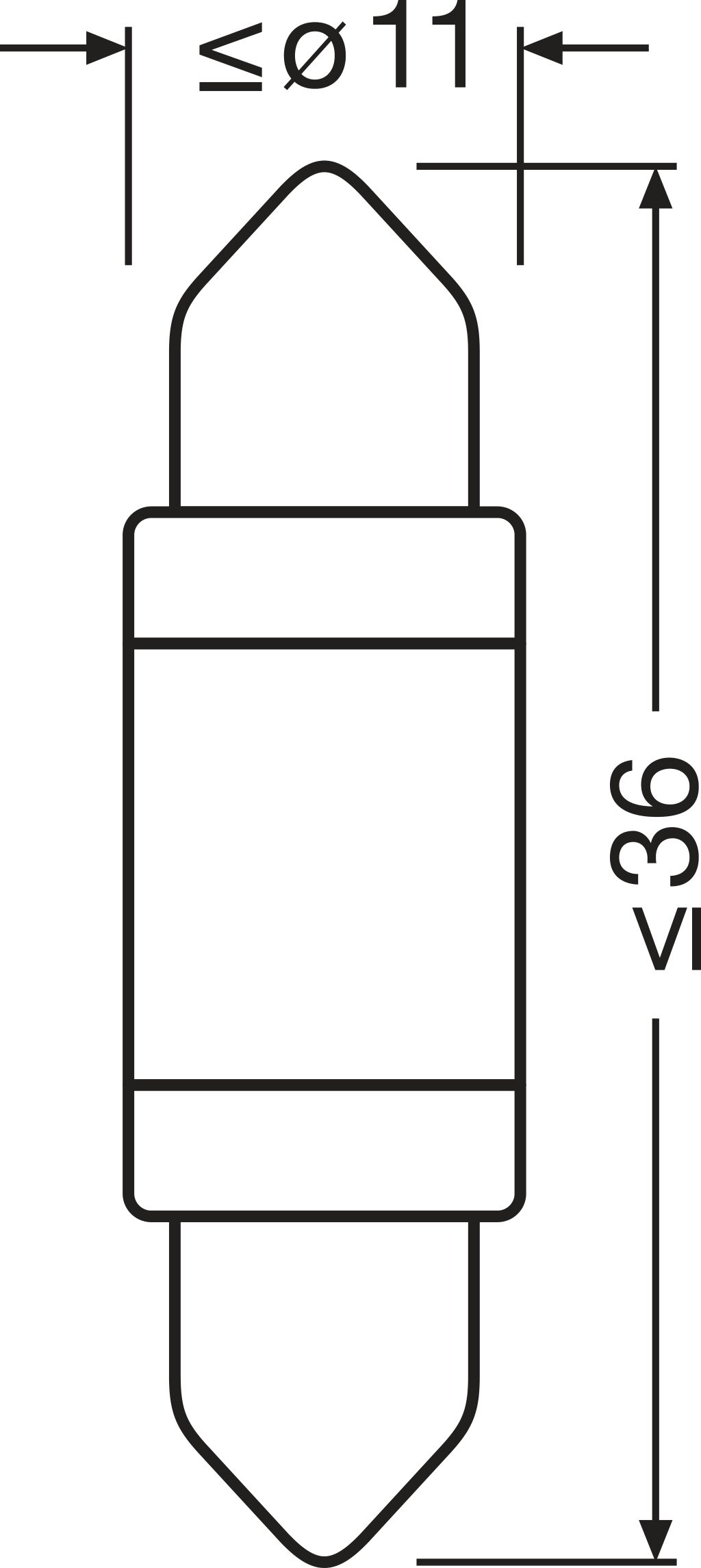 OSRAM 6418DWP-1BL LEDriving® SL Glühlampe, Innenraumleuchte