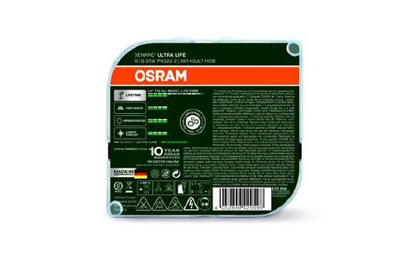 OSRAM 66140ULT-HCB XENARC® ULTRA LIFE Glühlampe, Fernscheinwerfer