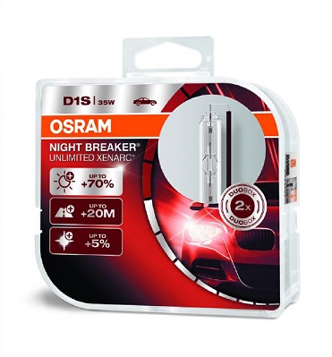 OSRAM 66140XNB-HCB XENARC® NIGHT BREAKER UNLIMITED Glühlampe, Fernscheinwerfer