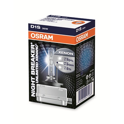 OSRAM 66140XNB XENARC® NIGHT BREAKER UNLIMITED Glühlampe, Fernscheinwerfer