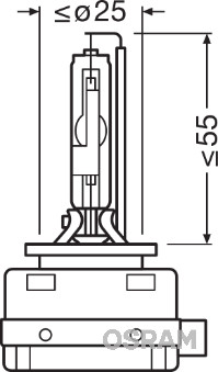 OSRAM 66150 XENARC ORIGINAL...