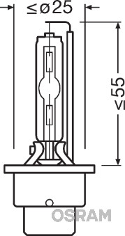 OSRAM 66240ULT-HCB XENARC...