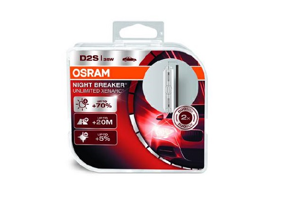 OSRAM 66240XNB-HCB XENARC® NIGHT BREAKER UNLIMITED Glühlampe, Fernscheinwerfer