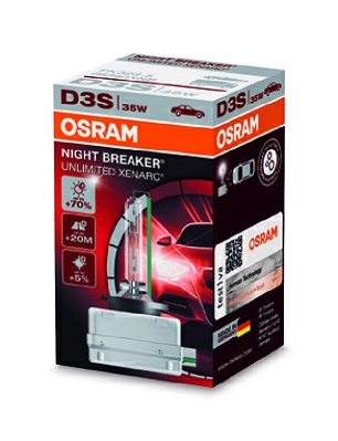 OSRAM 66340XNB XENARC® NIGHT BREAKER UNLIMITED Glühlampe, Fernscheinwerfer