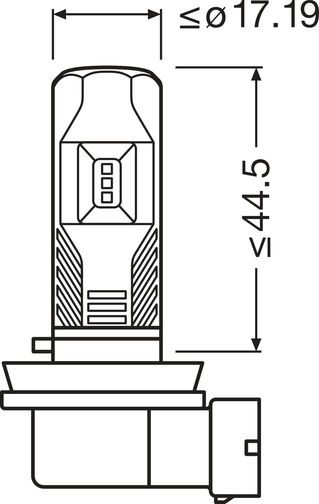 OSRAM 67219CW LEDriving® FL Glühlampe, Fernscheinwerfer