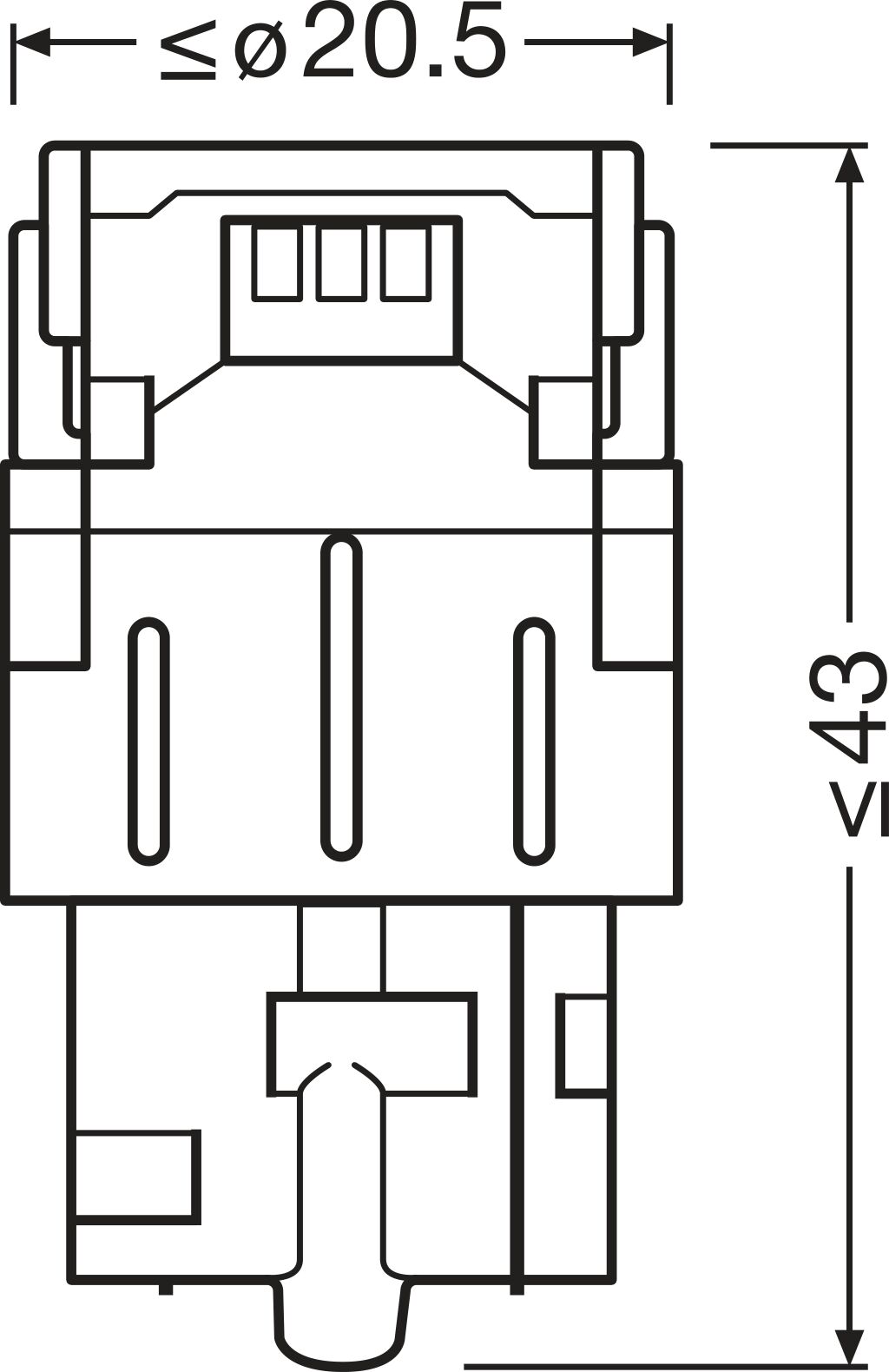 OSRAM 7505DWP-2BL LEDriving® SL Glühlampe