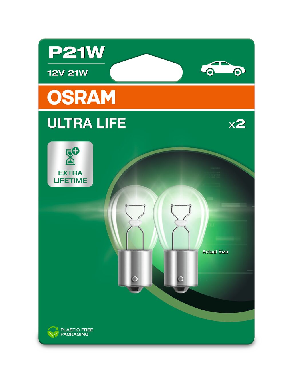 OSRAM 7506ULT-2BL ULTRA LIFE Glühlampe, Blinkleuchte