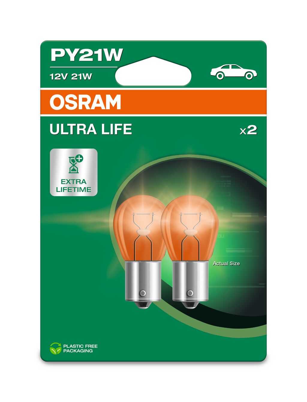 OSRAM 7507ULT-2BL ULTRA LIFE Glühlampe, Blinkleuchte