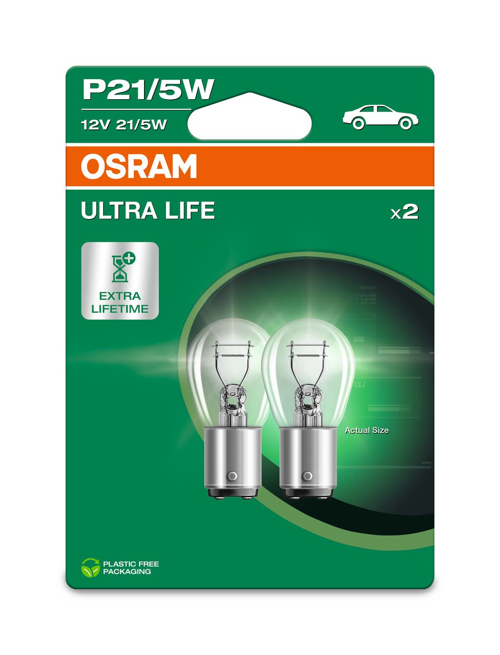 OSRAM 7528ULT-2BL ULTRA LIFE Glühlampe, Blinkleuchte