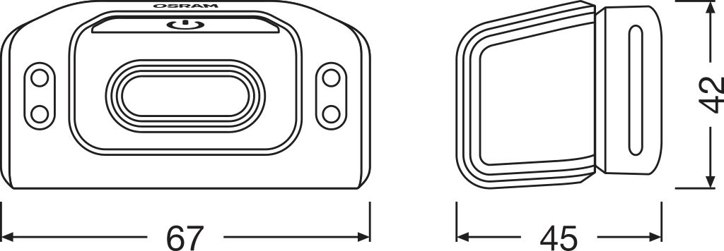 OSRAM LEDIL404 LED Inspection Lights Handleuchte