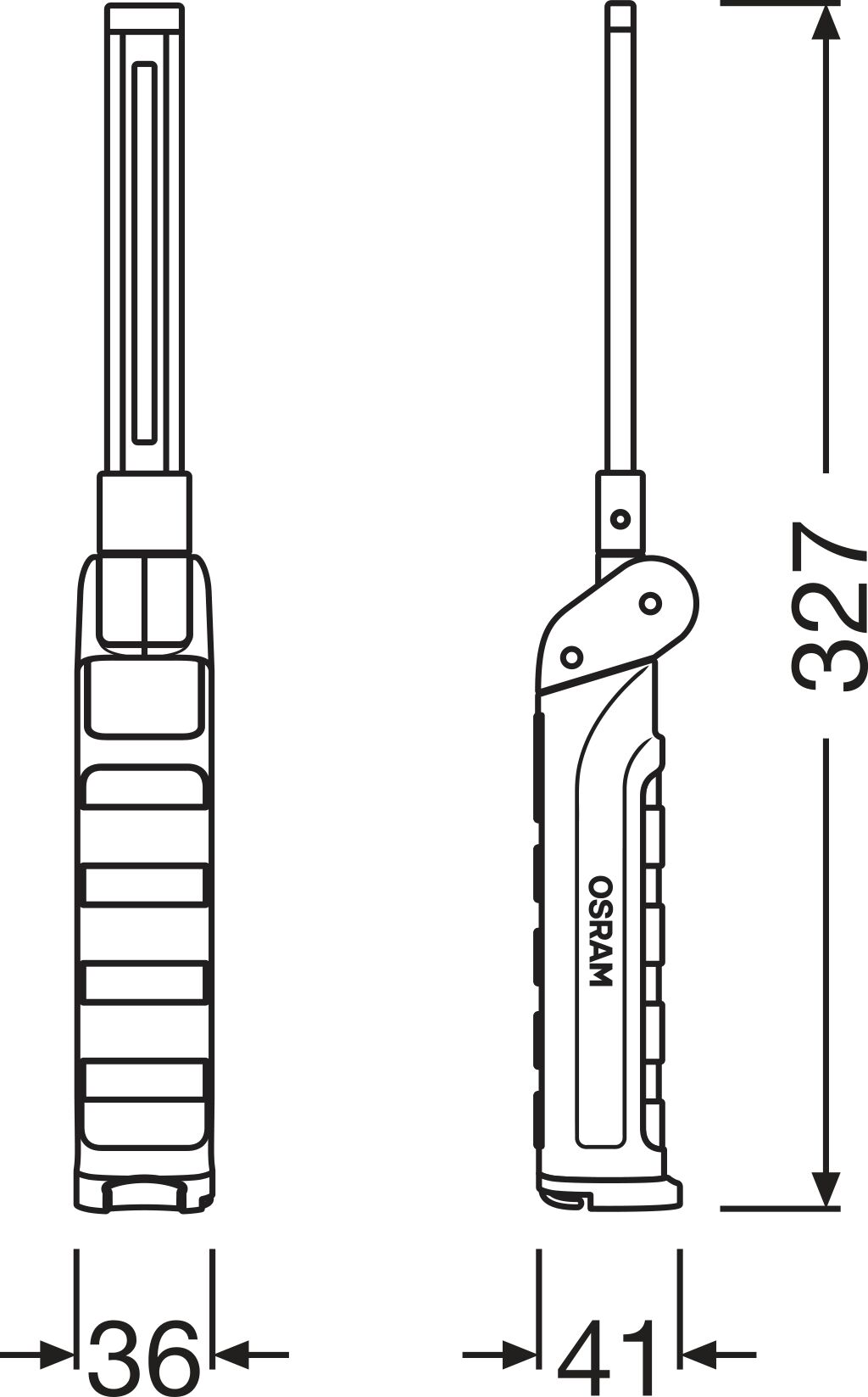 OSRAM LEDIL406 LED Inspection Lights Handleuchte
