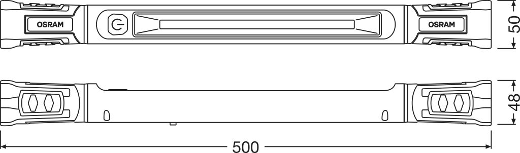 OSRAM LEDIL407 LED Inspection Lights Handleuchte