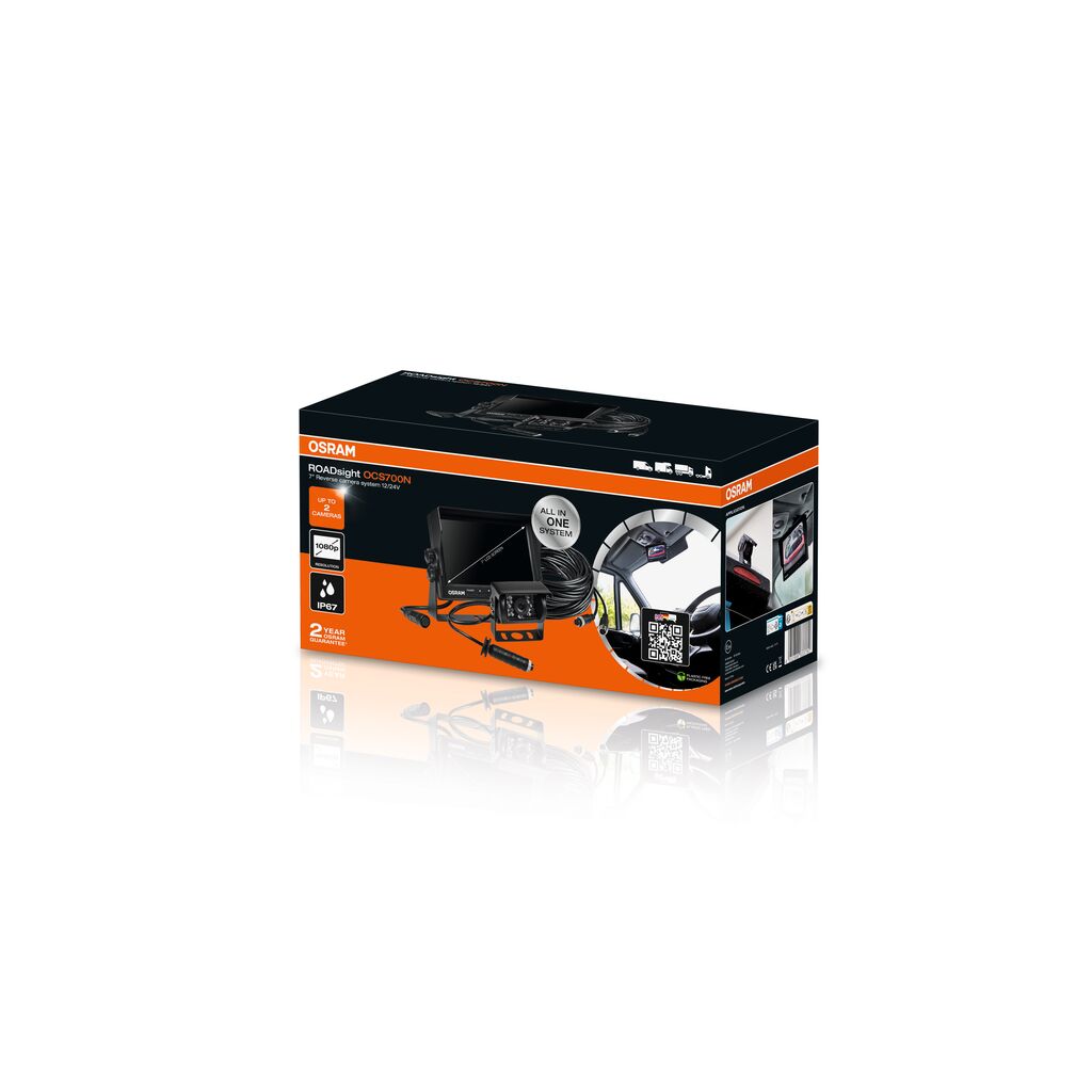 OSRAM OCS700N 7" Wired Reversing Camera System Reverse camera kit