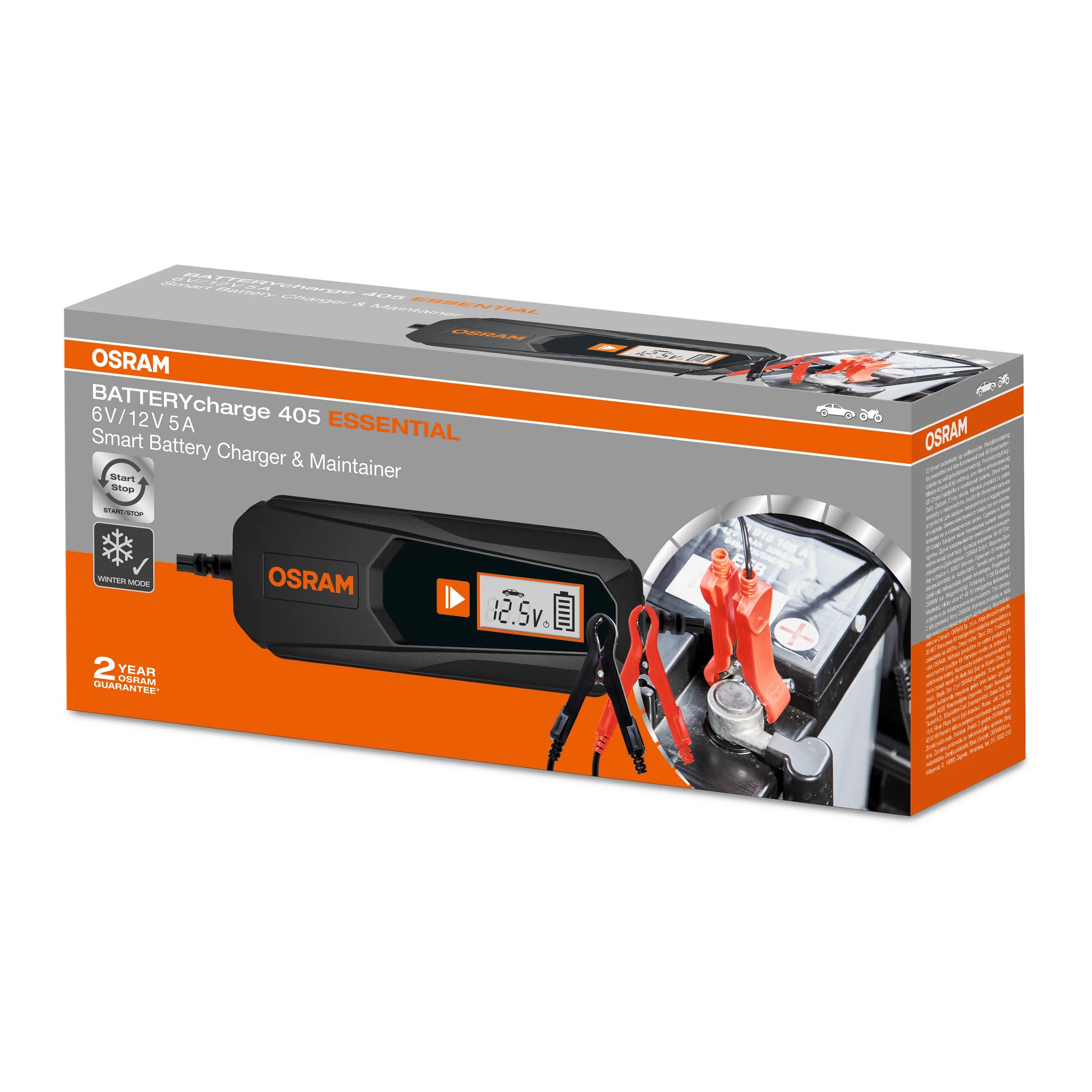 OSRAM OEBCS405ESN BATTERYcharge 405 ESSENTIAL Battery Charger