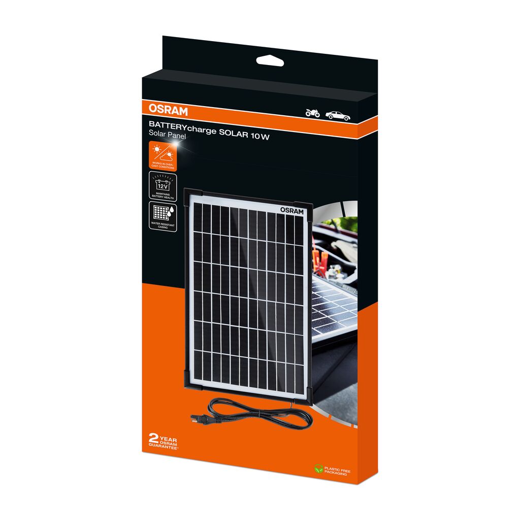 OSRAM OSP1000 BATTERYcharge SOLAR 10W Batterieladegerät