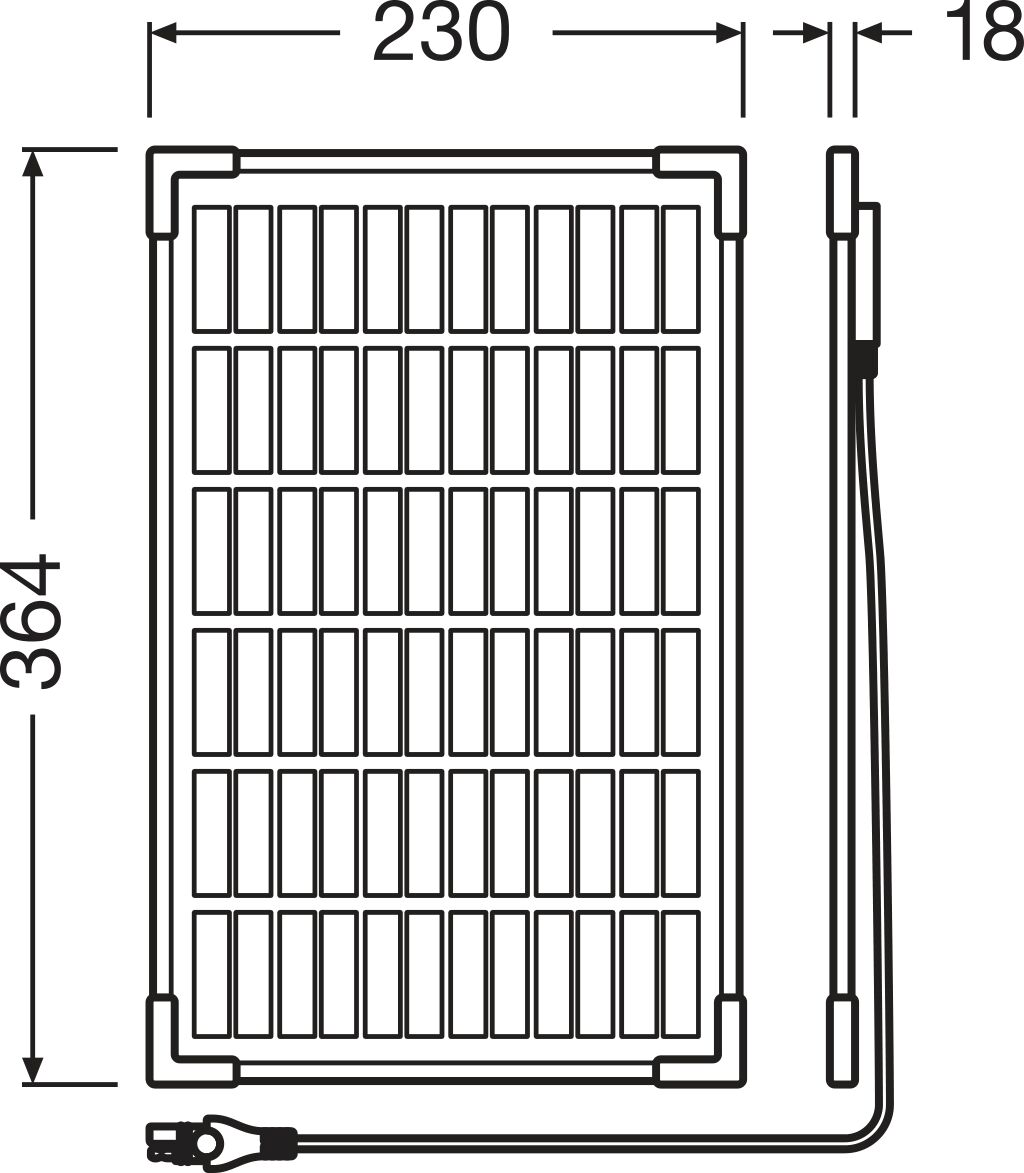 OSRAM OSP1000 BATTERYcharge SOLAR 10W Batterieladegerät