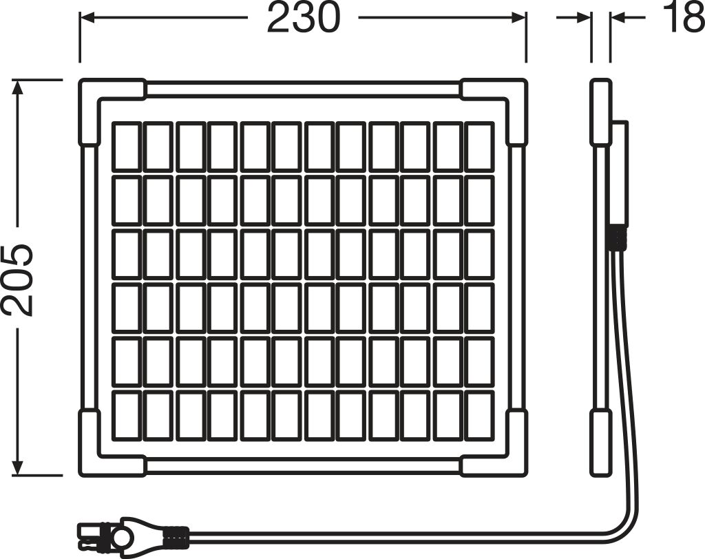 OSRAM OSP500 BATTERYcharge SOLAR 5W Batterieladegerät