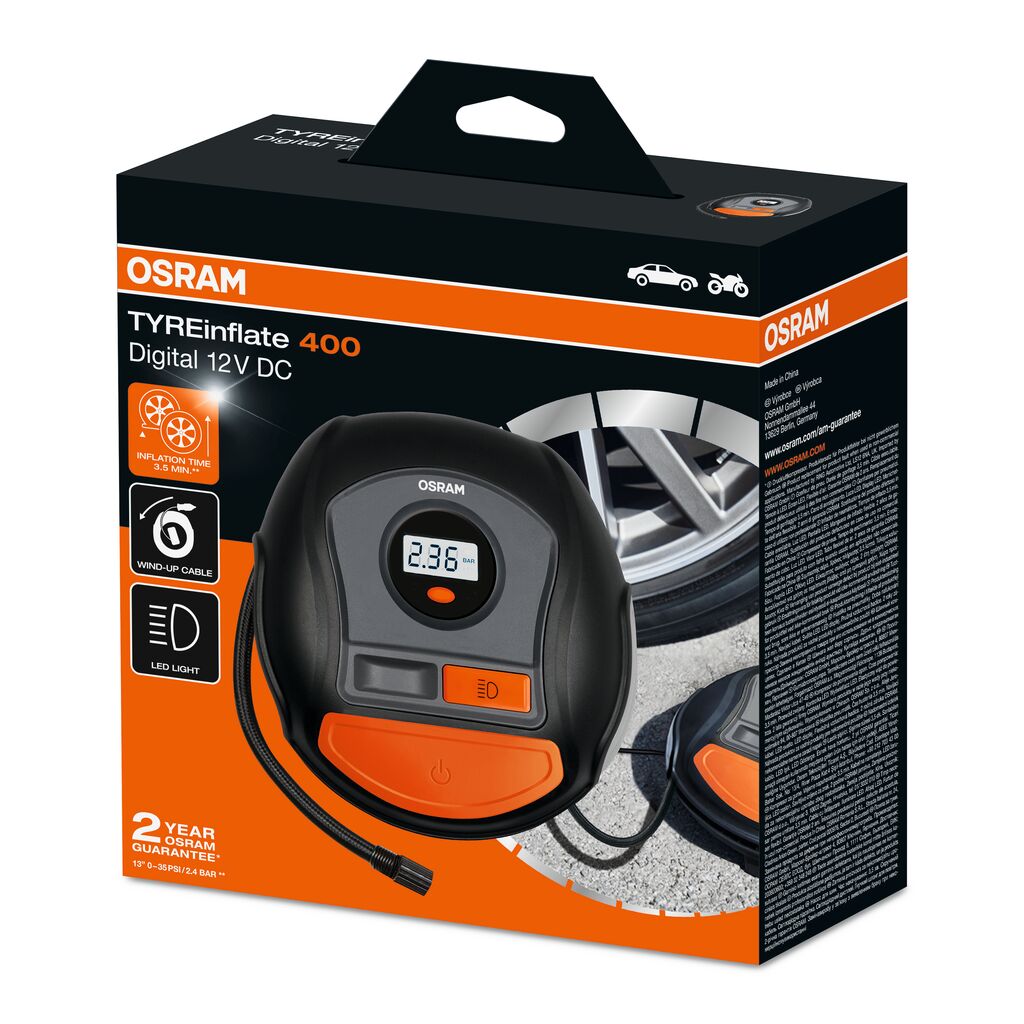 OSRAM OTI400 TYREinflate 400 Druckluftreifenprüfer/-füller