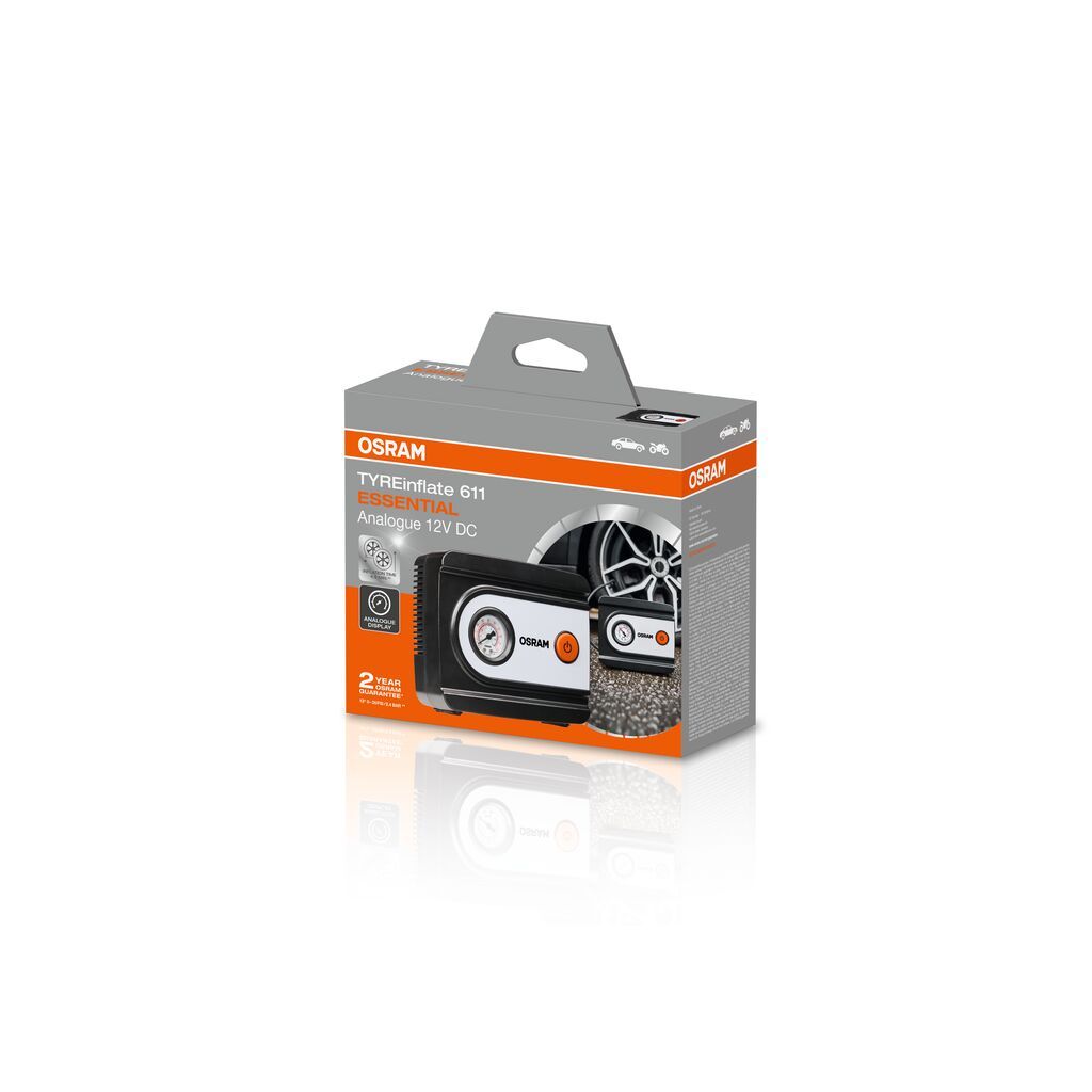 OSRAM OTI611ESN Pneuhustič s manometrom