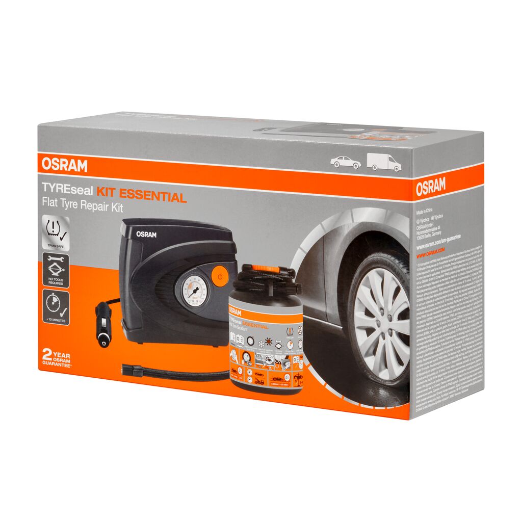 OSRAM OTSK6ESN TYREseal KIT Dichtmittel-Set, Reifen-Dichtungs-Set