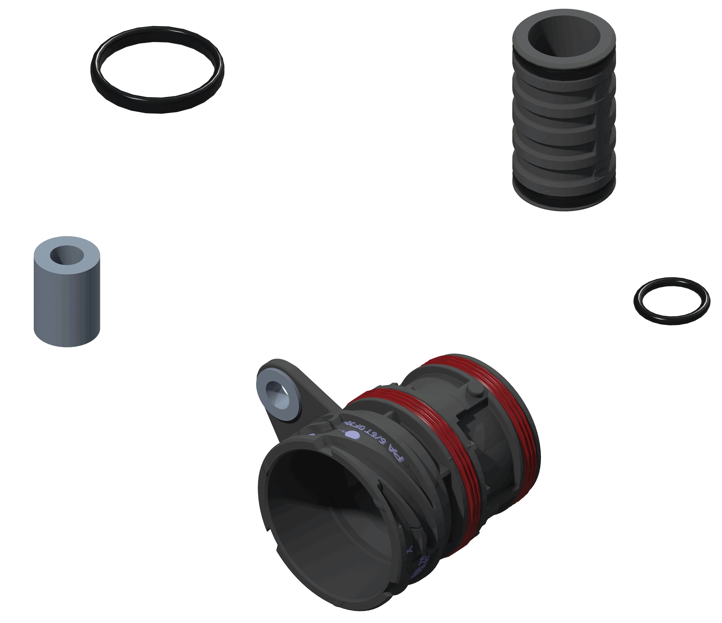 Sealing set, mechatronics (automatic transmission)