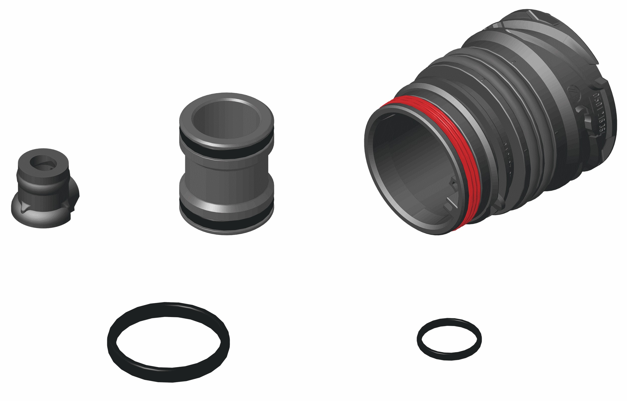 Sealing set, mechatronics (automatic transmission)