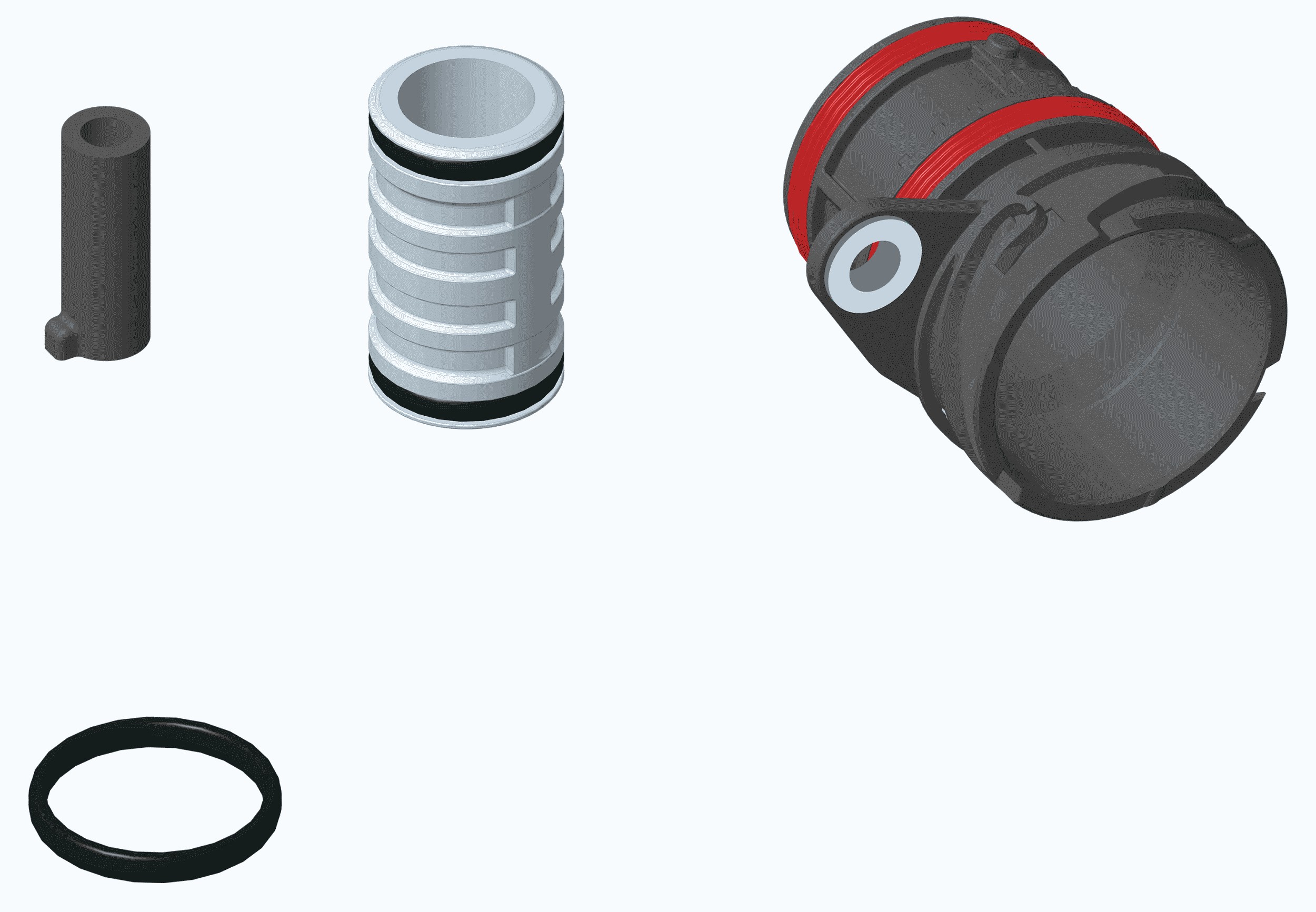 Sealing set, mechatronics (automatic transmission)
