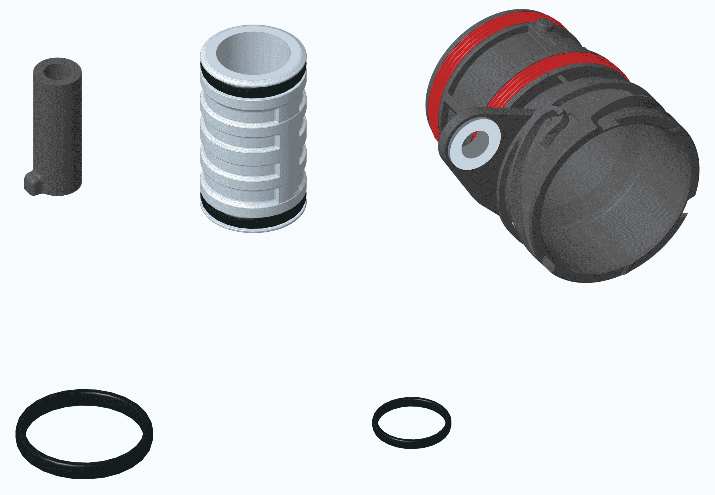 Sealing set, mechatronics (automatic transmission)
