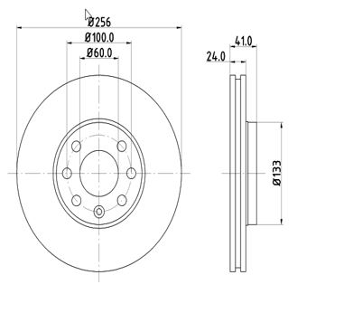 MTR 12108565 Disc frana