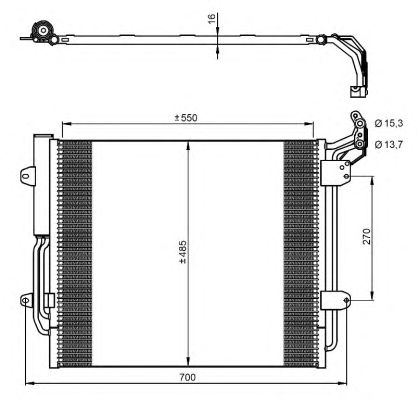 MTR 12133781 Condensator,...