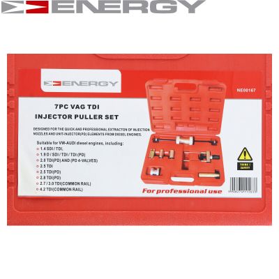 ENERGY NE00167 Uttrekkersett, innsprøytningsdyse