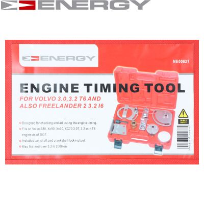 ENERGY NE00621 justeringsverktøysett, styringstider