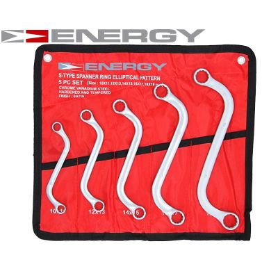 ENERGY NE01013SK5 Dobbelthodet ringnøkkelsett