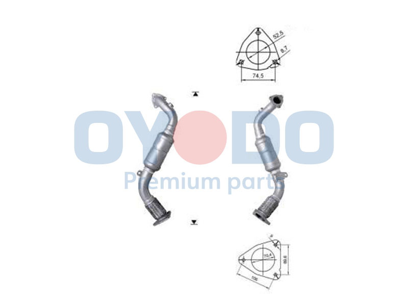 Oyodo 20N0068-OYO Katalyzátor