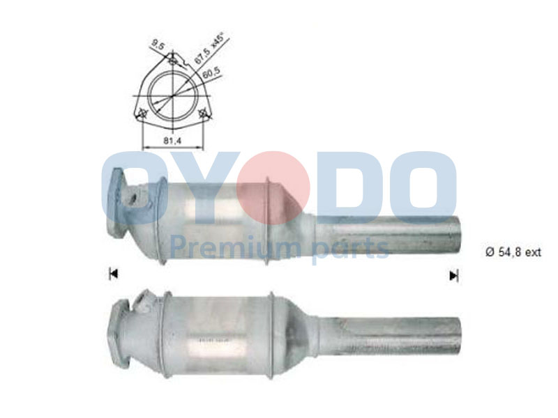 Oyodo 10N0064-OYO Katalyzátor
