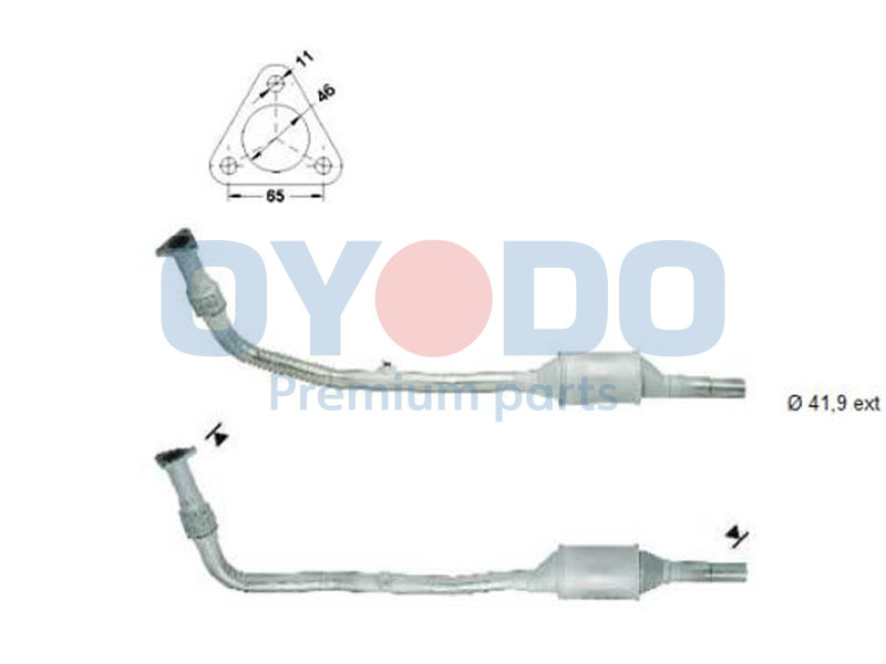 Oyodo 10N0005-OYO Katalyzátor