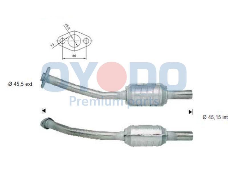 Oyodo 10N0056-OYO Katalyzátor