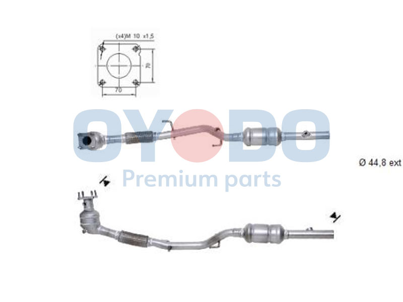 Oyodo 10N0090-OYO Katalysator