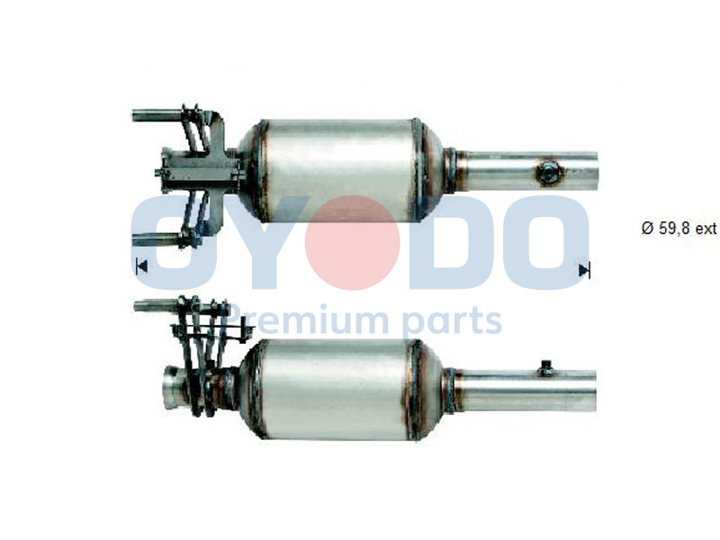 MAXGEAR 27-6106 sot-/ partikkelfilter, eksosanlegg