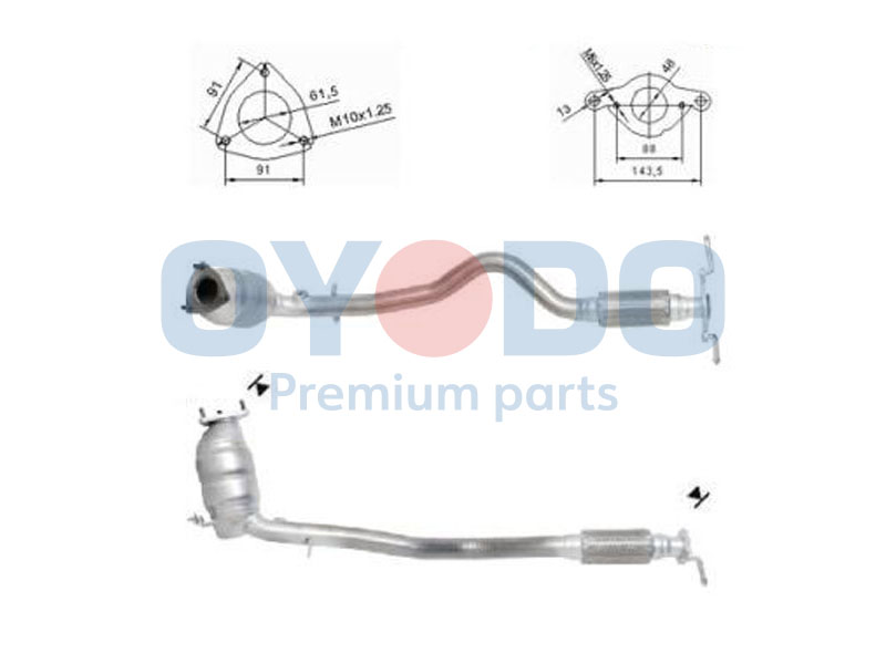 BOSAL 090-006 Katalysator