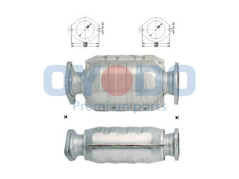 ESEN SKV 62SKV010 Katalysator