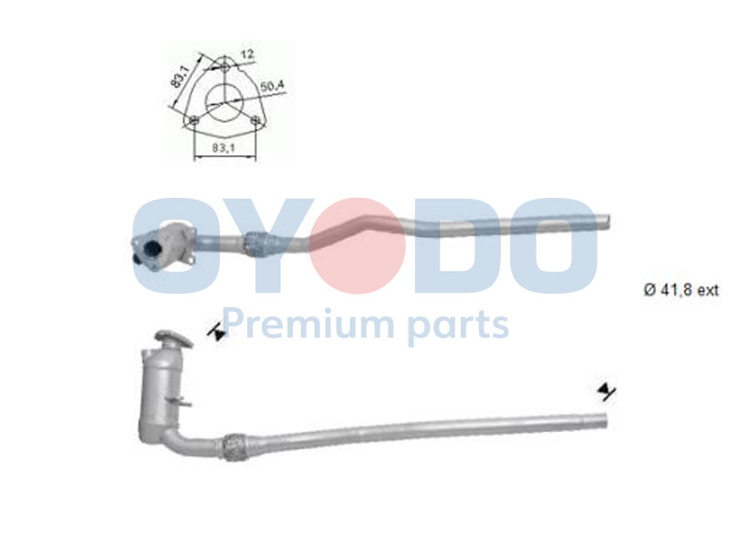 Oyodo 10N0087-OYO Katalysator
