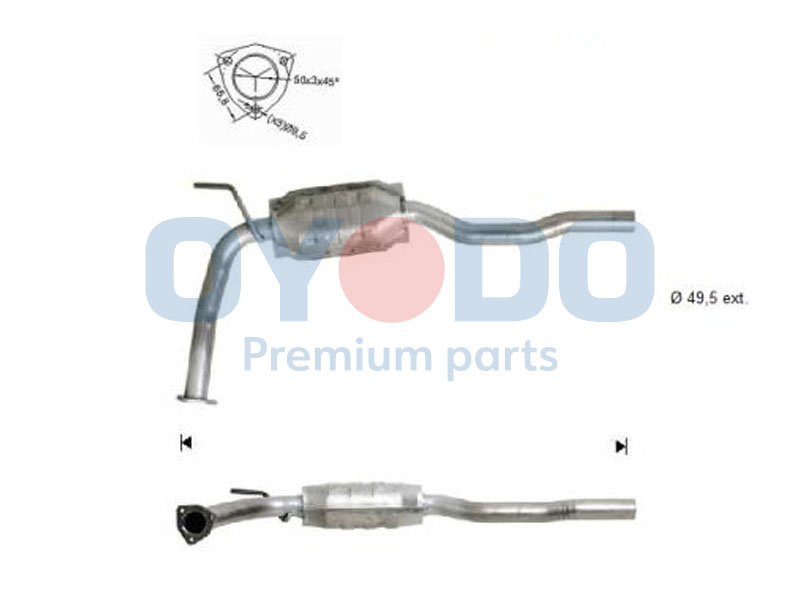 ESEN SKV 62SKV010 Katalysator