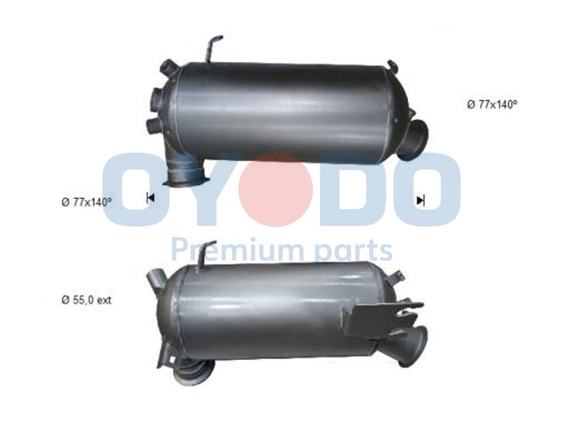 Oyodo 20N0066-OYO sot-/ partikkelfilter, eksosanlegg